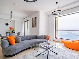 Spacious 2BR-Dubai Eye & Sea View -JBR