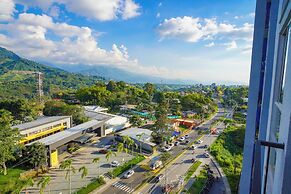 MonteAzul apto con vista a la Cordillera