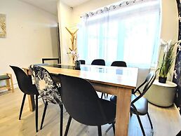 Japandi 4 Chambres Wifi Proche Parc Barbieux