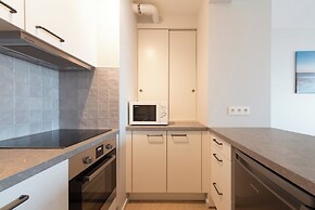 Apartment on Belgian Coast With Sea Views