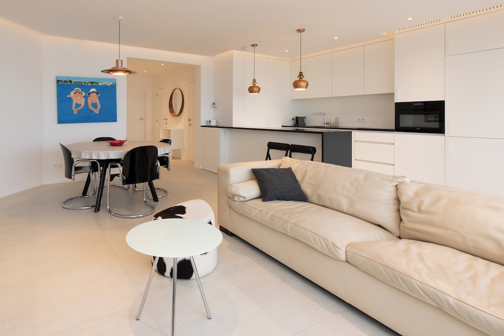 Apartment on Belgian Coast With Sea Views