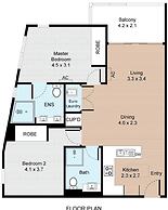 Spacious Newly 2 Bed Unit With Onsite Parking