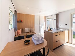 Premium Caravan in Erezee With Terrace