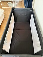 2 bedrooms - baby crib & furnished