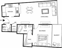 LUX  The Burj Vista Suite