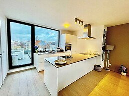 Sparkling Antwerp Penthouse Near Hub