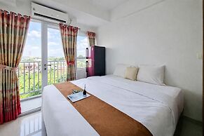 Comfy White Studio At Poris 88 Apartment