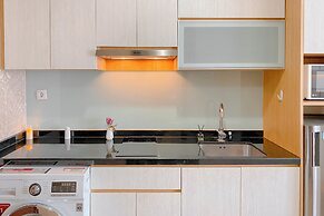 Peaceful Beige Studio At Menteng Park Apartment