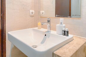 Peaceful Beige Studio At Menteng Park Apartment