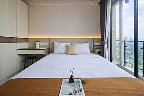 Bright And Comfy Studio Apartment At Sky House Bsd