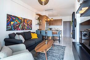 Sunshine 1-BR Apt. & Blacony in Larnaca