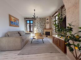 White Stone Apartments With Balcony