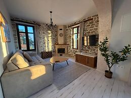White Stone Apartments With Balcony