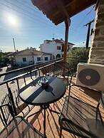 White Stone Apartments With Balcony