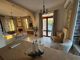 White Stone Apartments With Balcony