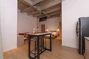 Modern Loft in Laureles Kitchenette Fast Wifi
