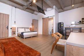 Modern Loft in Laureles Kitchenette Fast Wifi