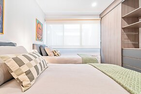 Modern Apt Private Rooftop Roma Nte 2 BR