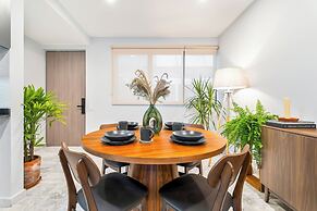 Modern Apt Private Rooftop Roma Nte 2 BR