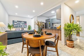 Modern Apt Private Rooftop Roma Nte 2 BR