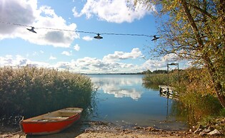 Ferienhaus mit Kamin am Achterwasser in Lutow