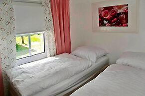 Ferienhaus mit Kamin am Achterwasser in Lutow