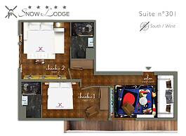 Snow Lodge Hotel Courchevel 1850