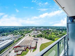 Modern High-rise 24th Floor Condo w Private Patio