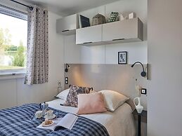 Comfortable Caravan in a Green Setting