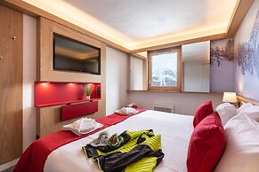 Modern Twin Room With Ski Facilities
