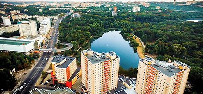 Panoramic City View 1BD Spacious Flat