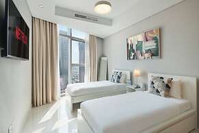 Chic 2BR in Paramount Midtown
