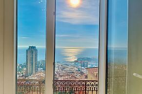 2 Rooms With 180 View on sea and Monaco