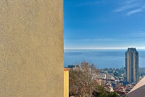 2 Rooms With 180 View on sea and Monaco