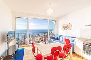 Amazing Sea View T2- Near Monaco
