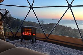 Geodesic Dome With sea Views