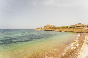 Seafront Gozo Escape BBQ Backyard by Qbajjar Bay