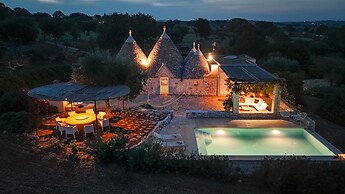 TD Trulli Terralta Panoramic Pool Over Country..