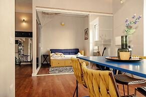 Loft Pop-Industrial con vista Acquedotto