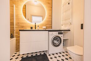 Nowoczesne Studio Tranquilo Centrum Balkon