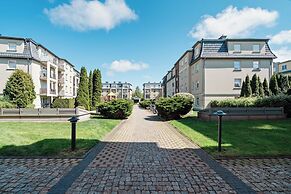 Parkur with taras and parking Sopot
