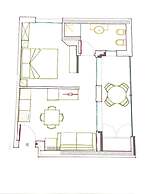Pool Flat 400m From Beach