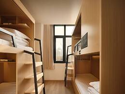 Cut wood youth hostel
