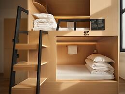 Cut wood youth hostel