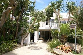 The Pink Lodge on the Beach