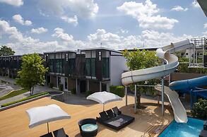 The VELO'S hotel and BMX Pump Track