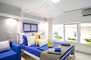 Santorini Style in Athens, Greece