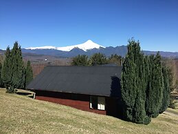 Cabañas en Pucon con vista cordillera