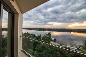 Sunset over Danube