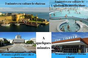 Appart Cosy Brest vue mer